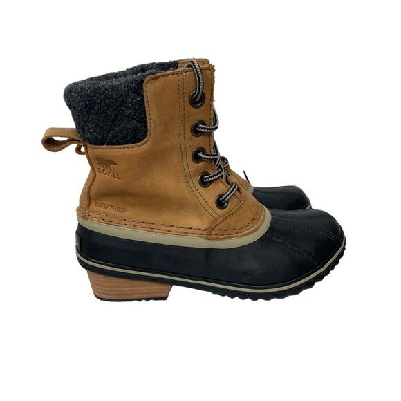 SOREL Women's‎ Slimpack Lace II Waterproof Insulated Boot Size 5 - Picture 2 of 8